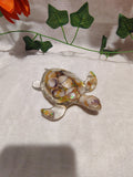 Tortue décorative en résine époxy fait main – Objet de décoration zen et artisanal