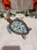 Vide-poche / Porte-savon tortue en résine époxy fait main – Objet décoratif artisanal