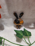 Magnet frigo lapin en résine époxy fait main – Accessoire décoratif original