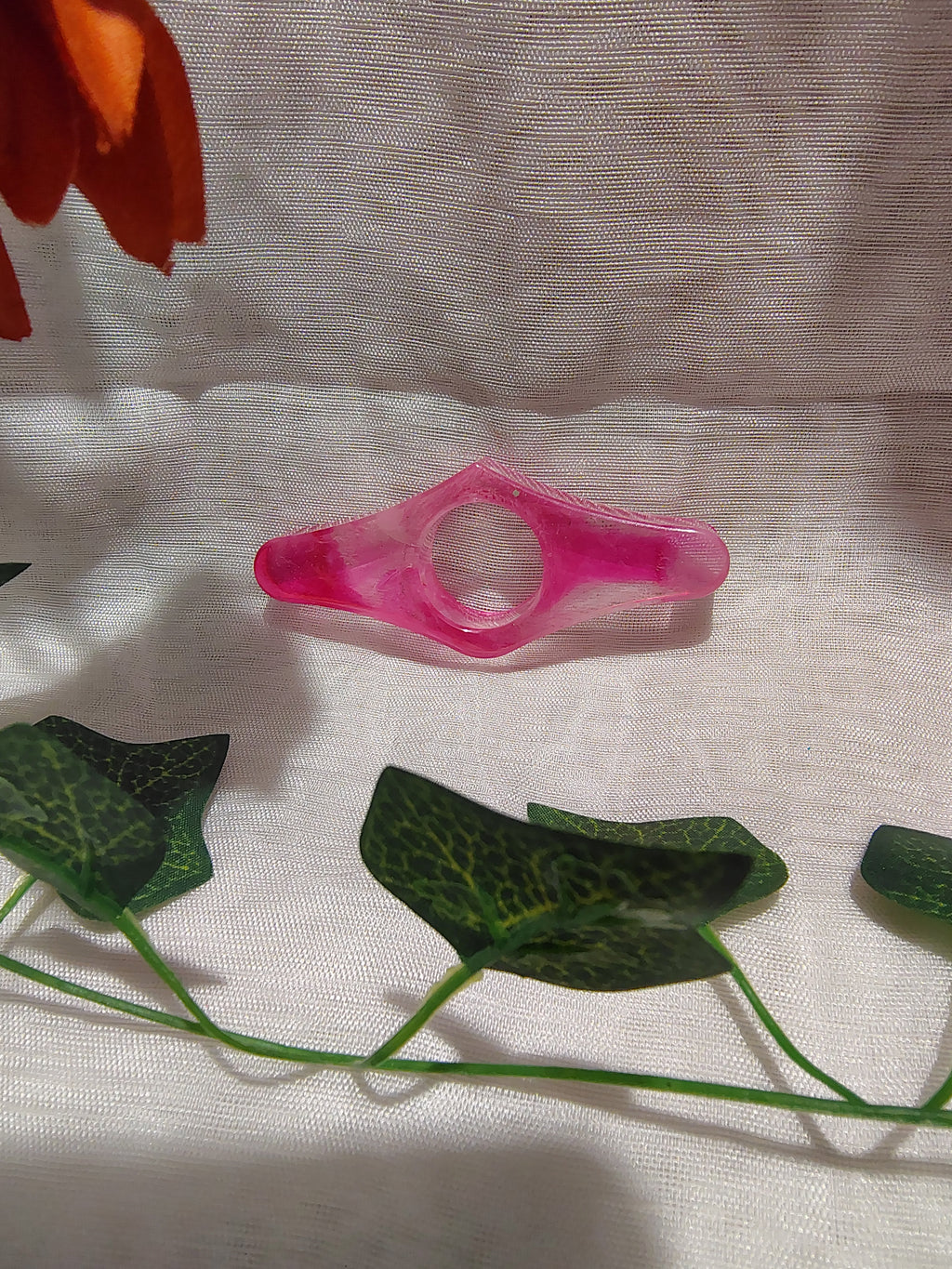 Bague de lecture en résine époxy fait main – Accessoire de lecture confortable et élégant