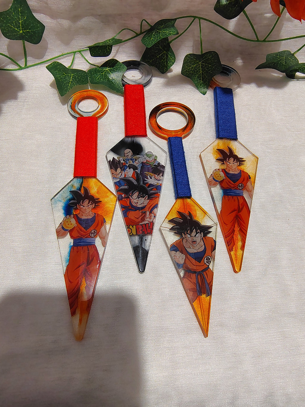 Kunai Manga en Résine Époxy Fait Main – Objet de Décoration Geek & Anime