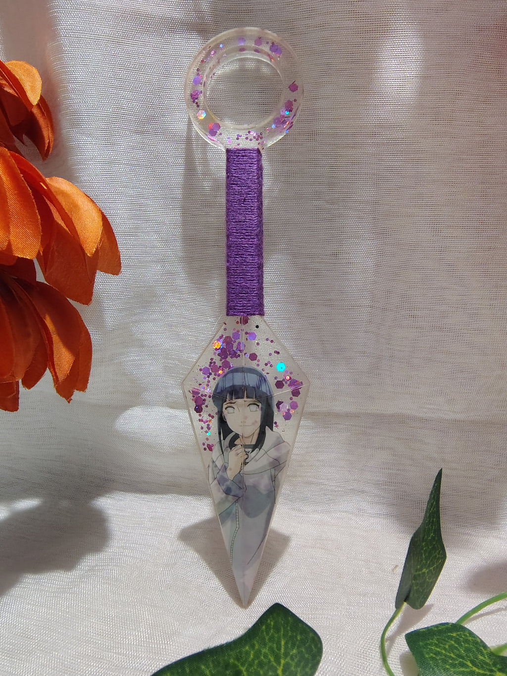 Kunai Manga en Résine Époxy Fait Main – Objet de Décoration Geek & Anime