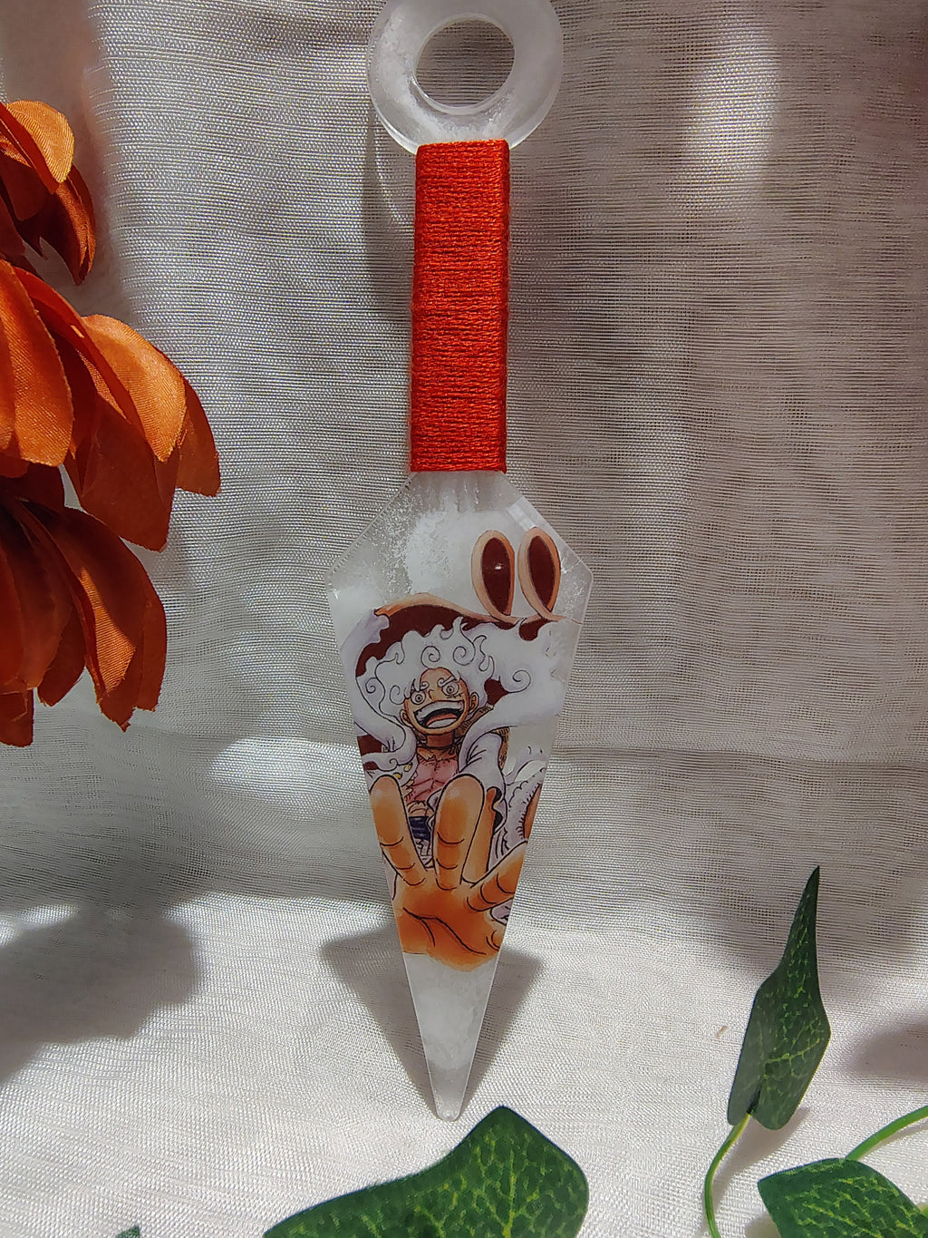 Kunai Manga en Résine Époxy Fait Main – Objet de Décoration Geek & Anime