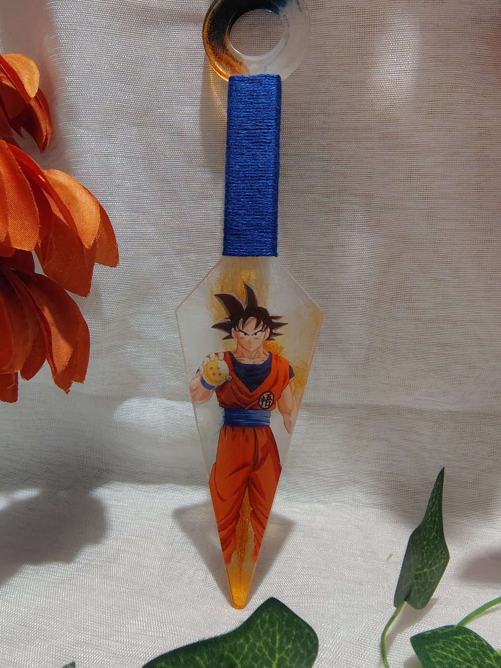 Kunai Manga en Résine Époxy Fait Main – Objet de Décoration Geek & Anime