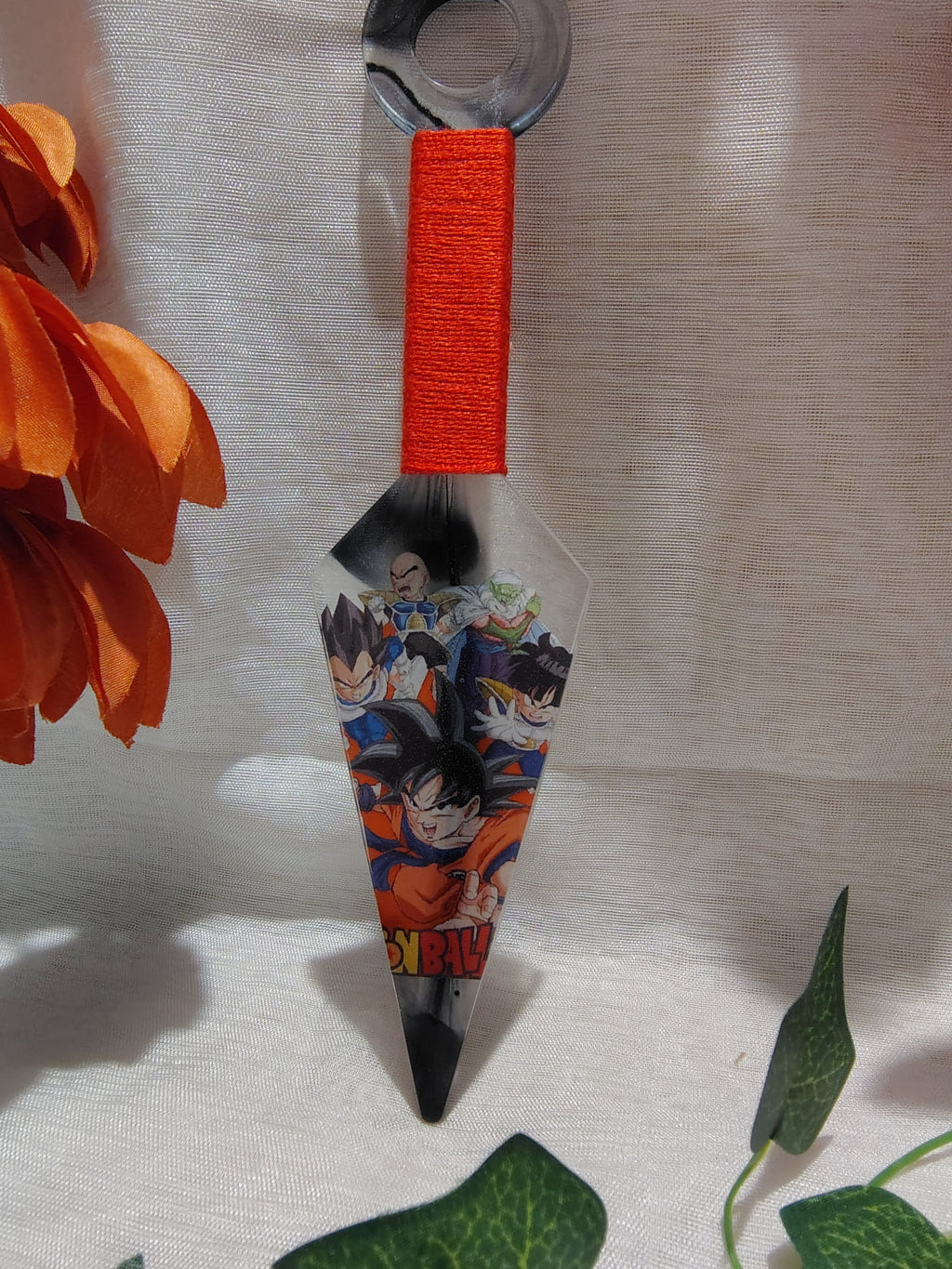Kunai Manga en Résine Époxy Fait Main – Objet de Décoration Geek & Anime