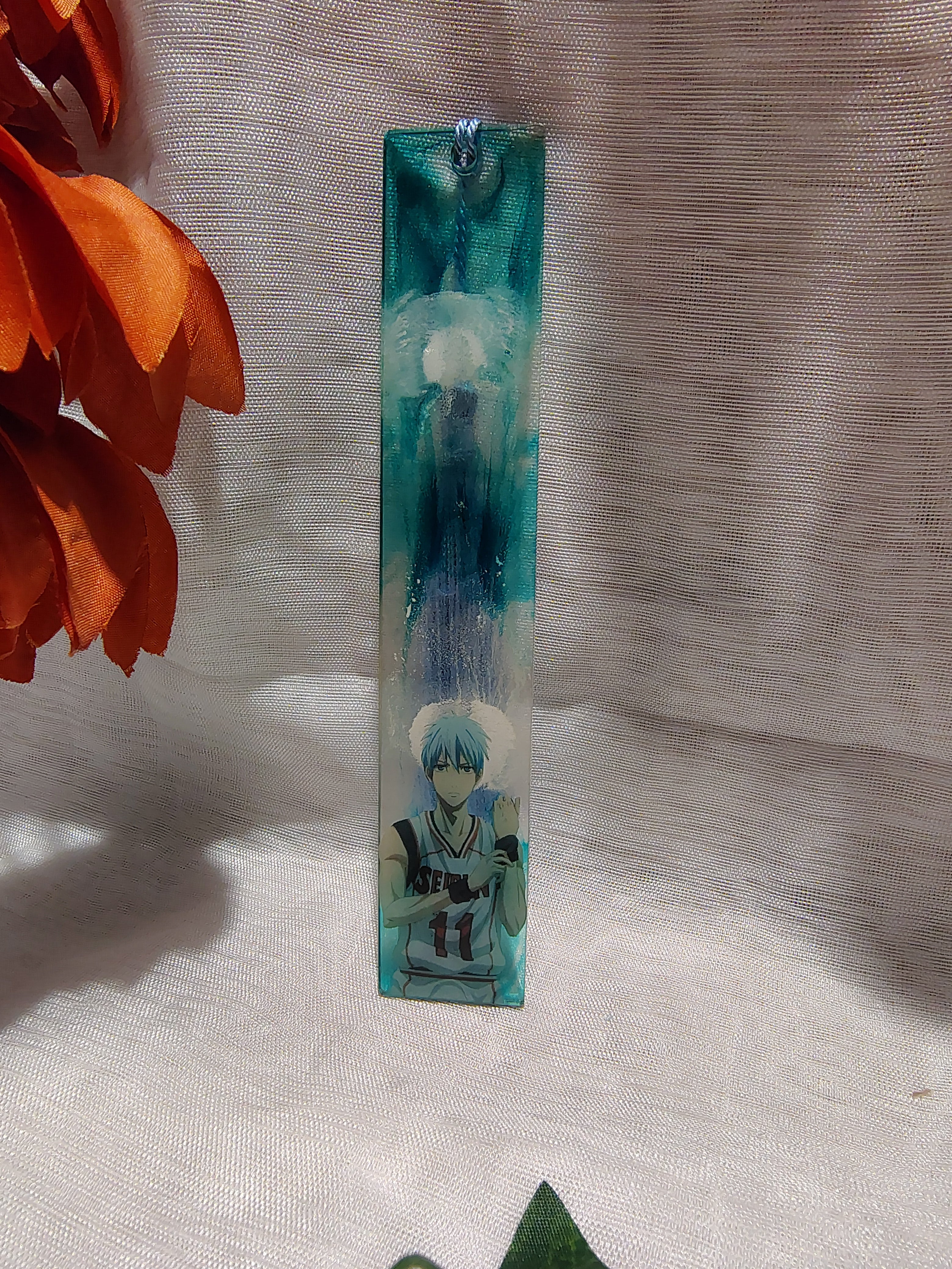 Marque-pages Manga / Anime en Résine Époxy Fait Main – Accessoire de Lecture Geek