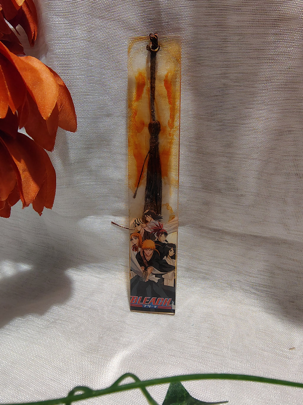 Marque-pages Manga / Anime en Résine Époxy Fait Main – Accessoire de Lecture Geek