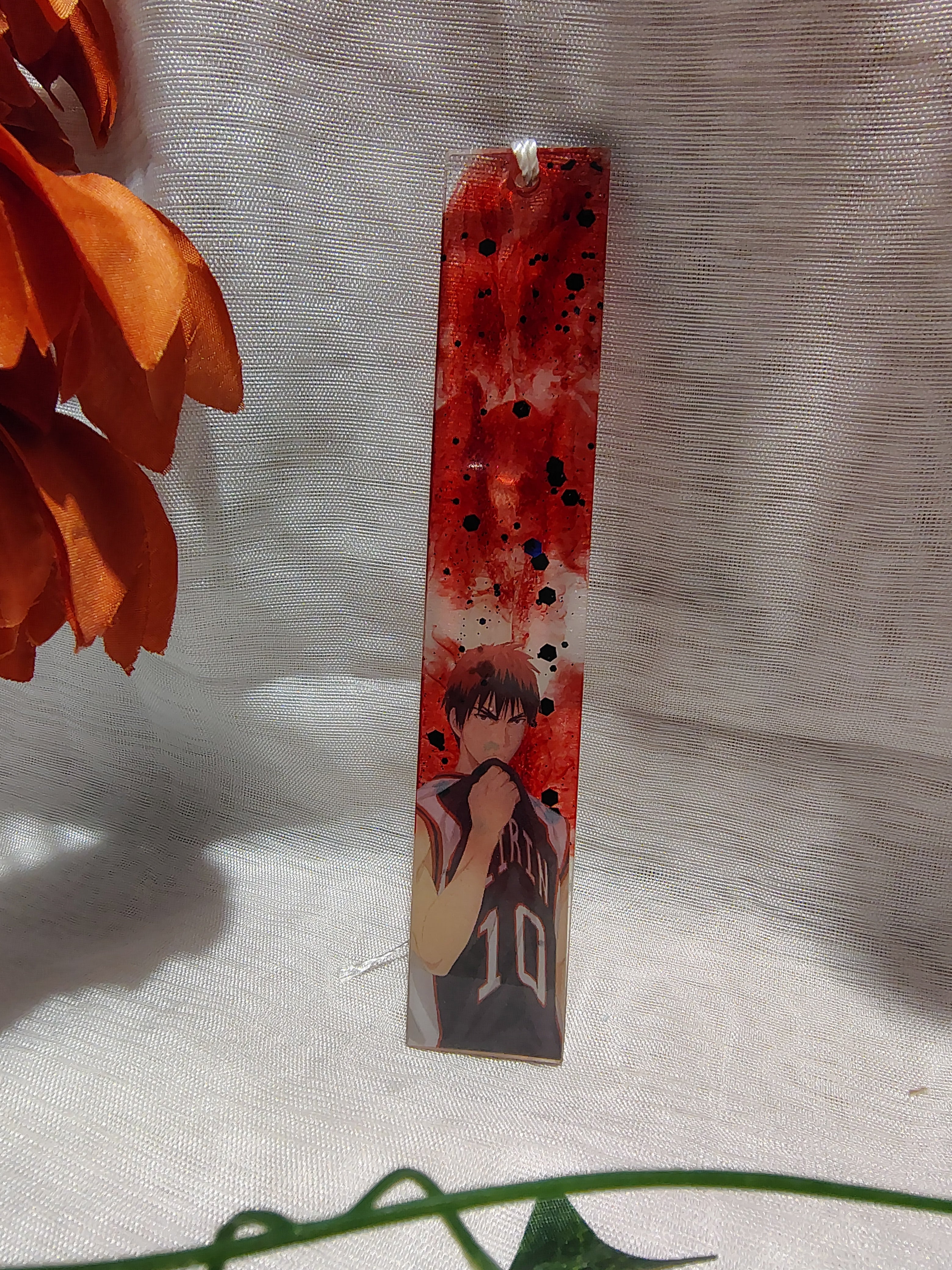 Marque-pages Manga / Anime en Résine Époxy Fait Main – Accessoire de Lecture Geek