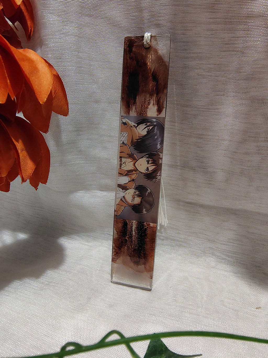 Marque-pages Manga / Anime en Résine Époxy Fait Main – Accessoire de Lecture Geek