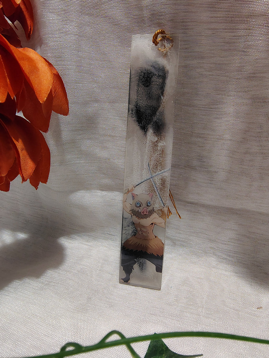 Marque-pages Manga / Anime en Résine Époxy Fait Main – Accessoire de Lecture Geek