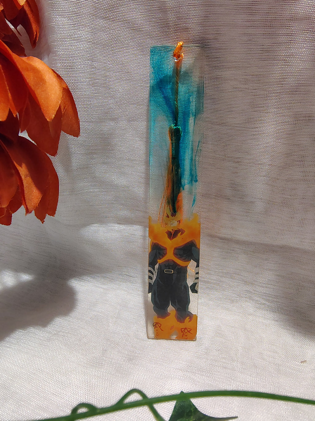 Marque-pages Manga / Anime en Résine Époxy Fait Main – Accessoire de Lecture Geek