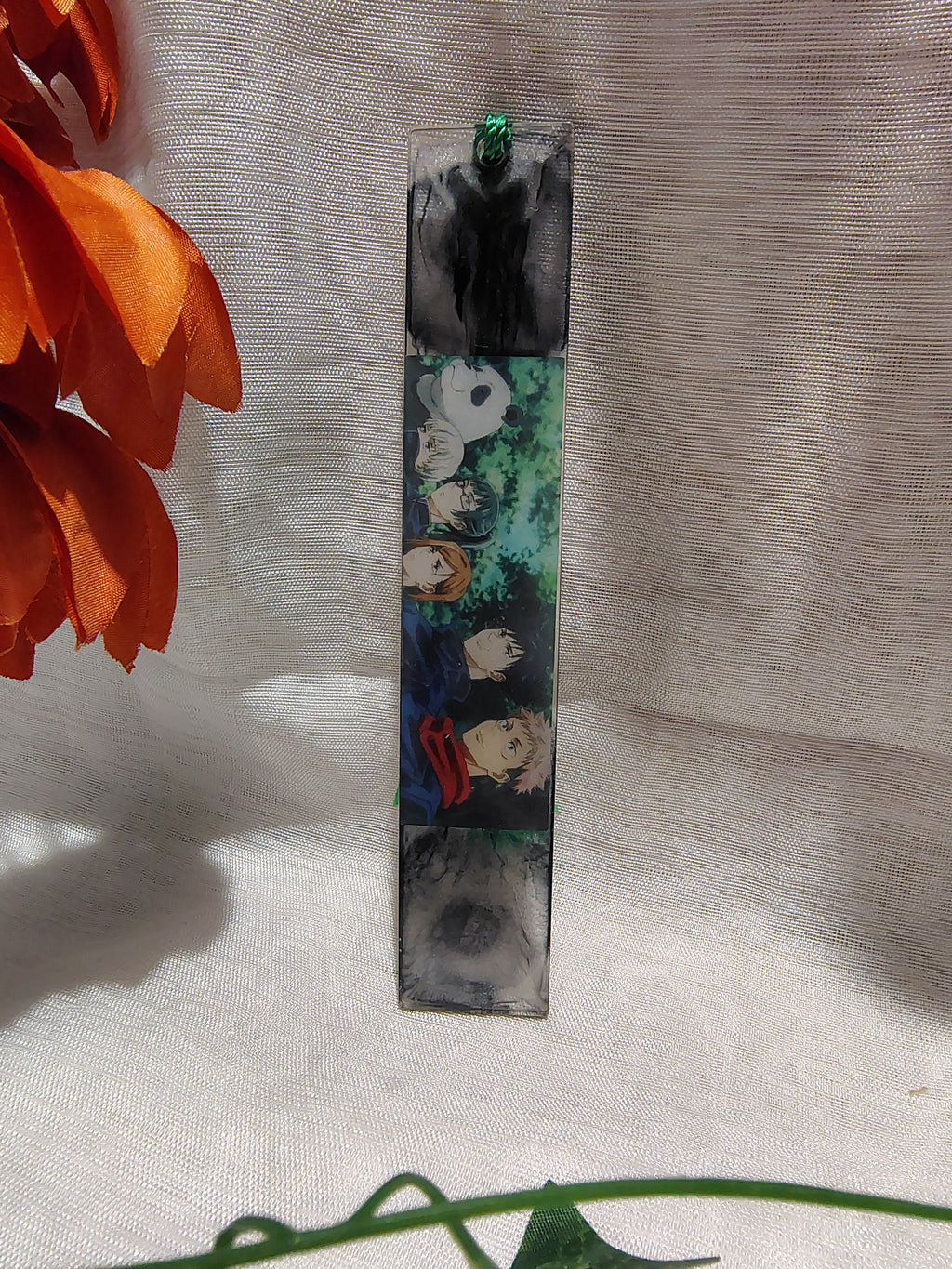 Marque-pages Manga / Anime en Résine Époxy Fait Main – Accessoire de Lecture Geek