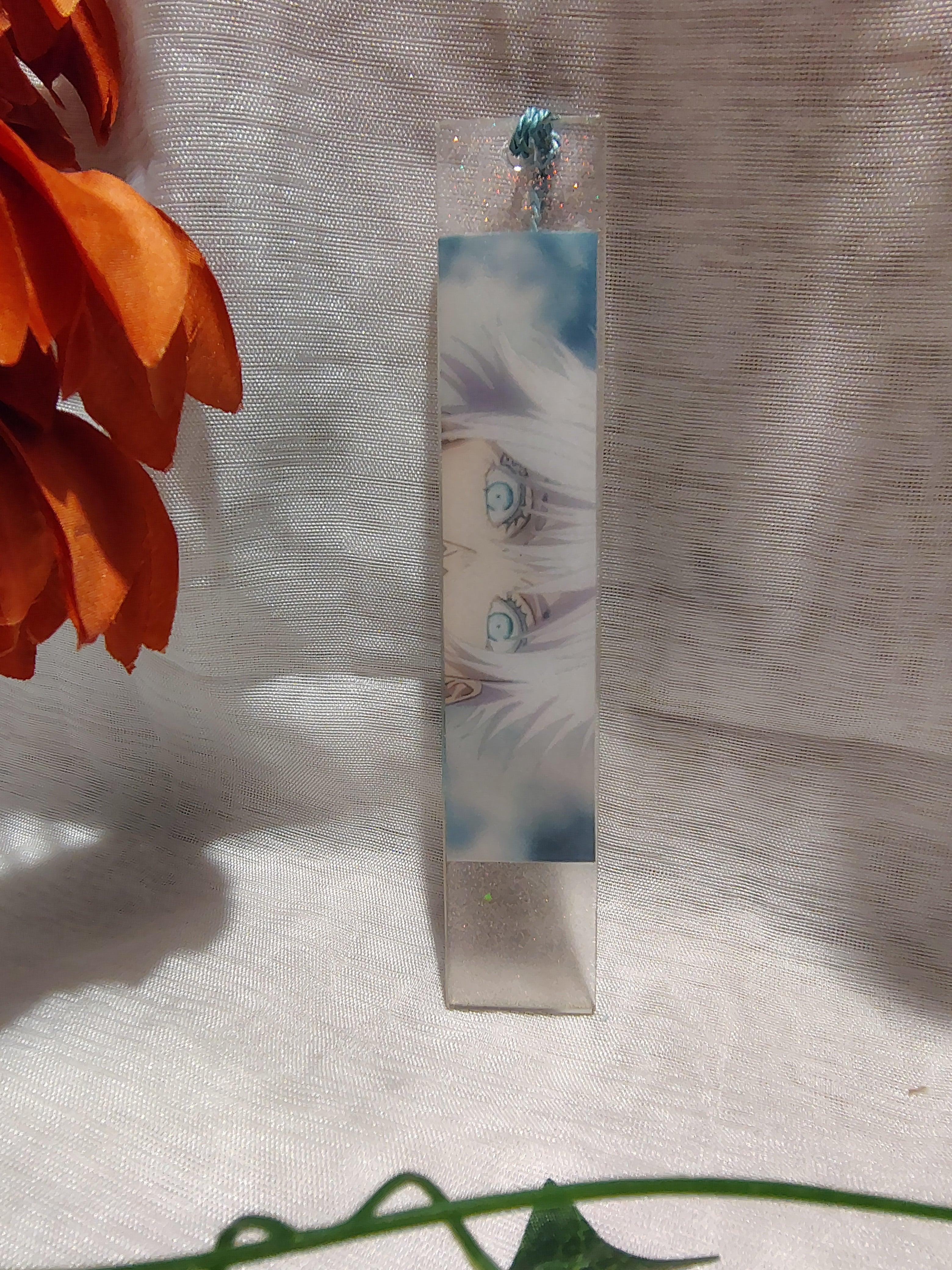 Marque-pages Manga / Anime en Résine Époxy Fait Main – Accessoire de Lecture Geek