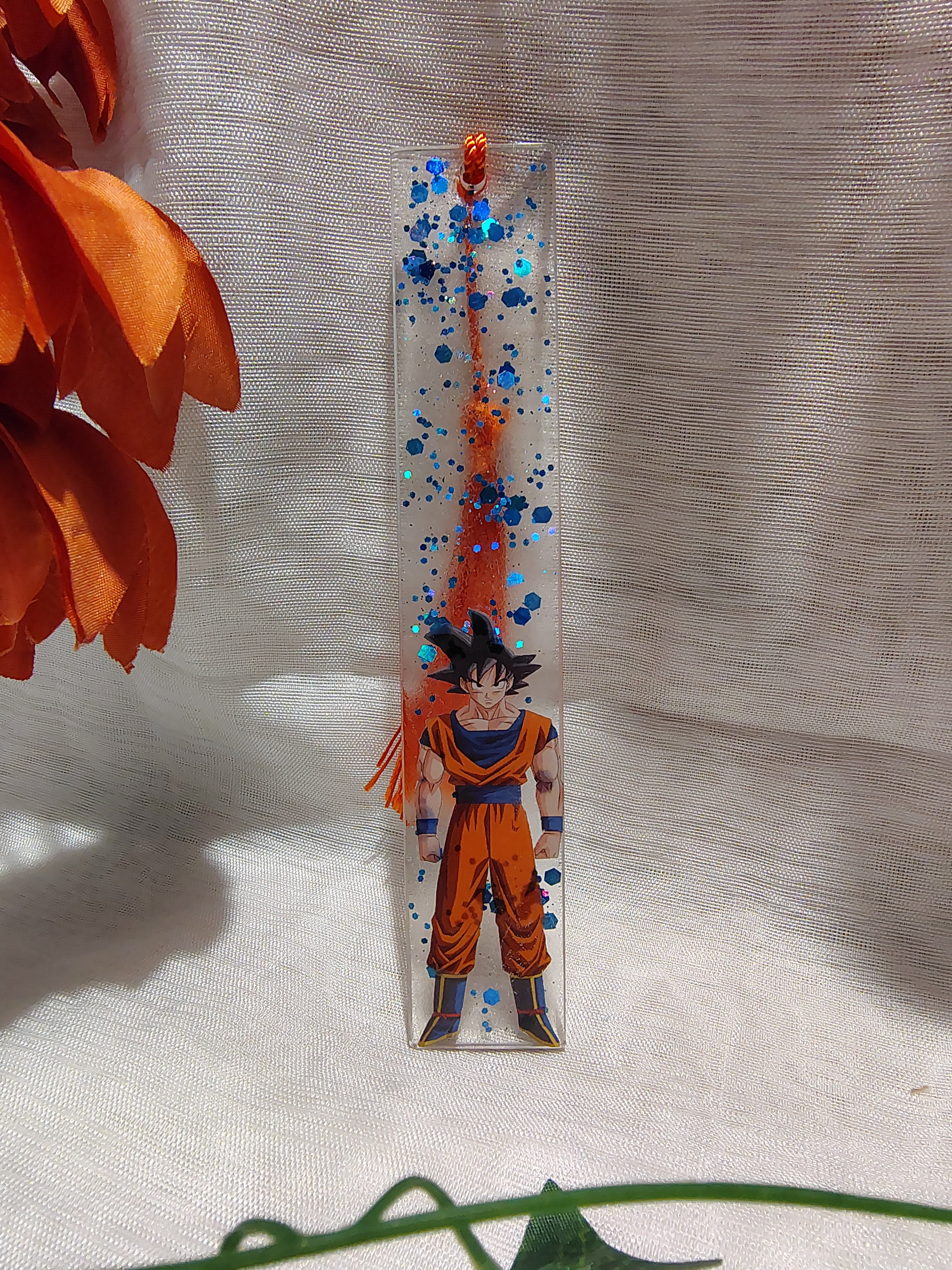 Marque-pages Manga / Anime en Résine Époxy Fait Main – Accessoire de Lecture Geek