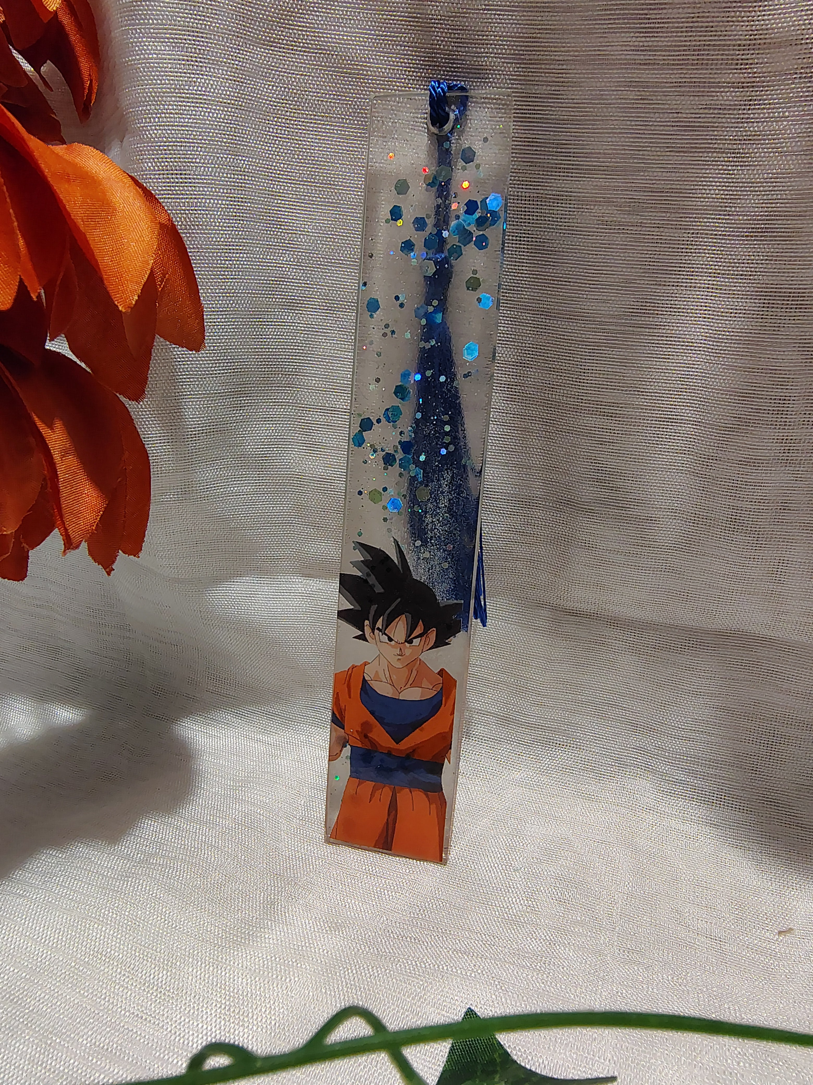Marque-pages Manga / Anime en Résine Époxy Fait Main – Accessoire de Lecture Geek