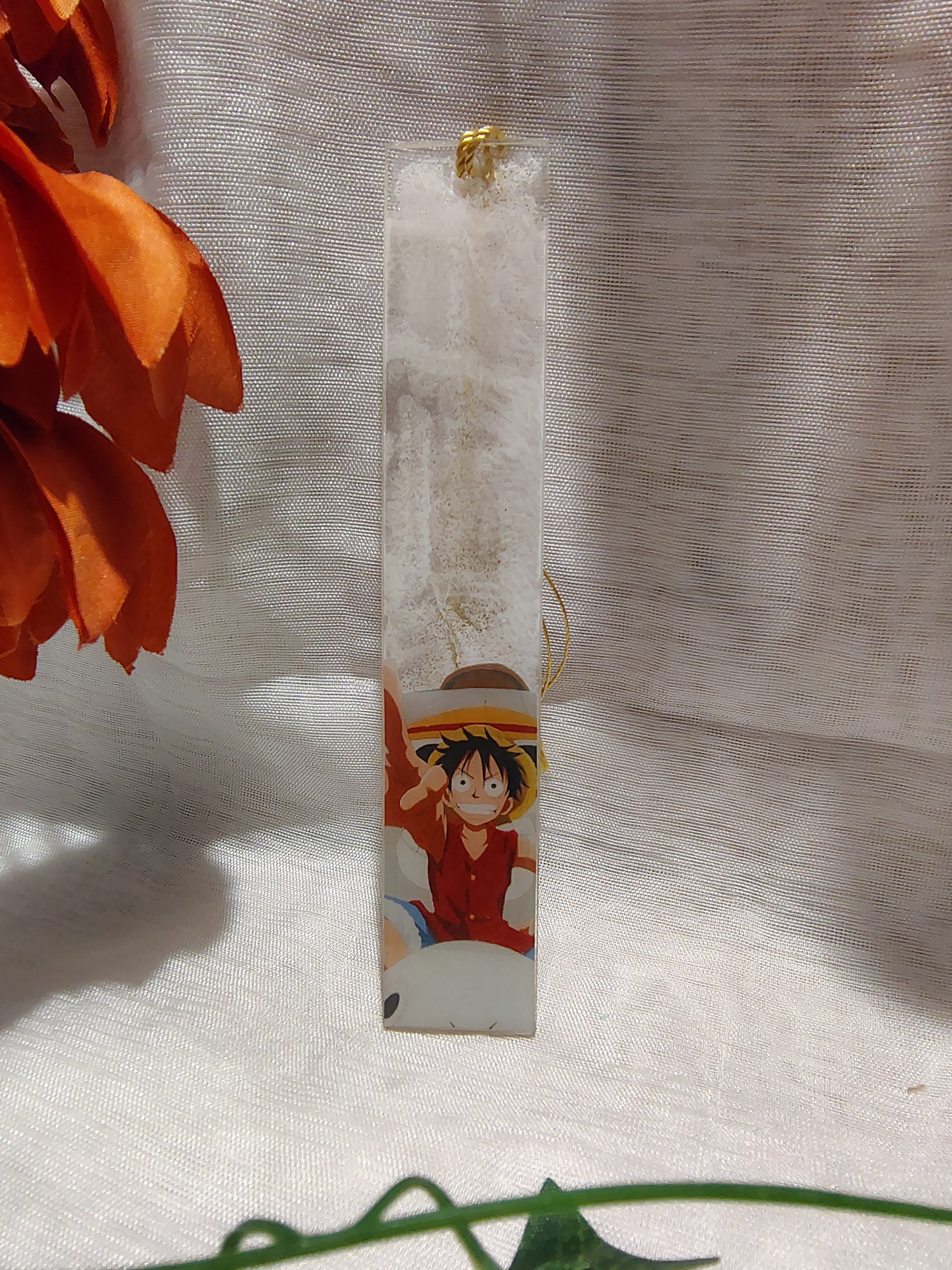 Marque-pages Manga / Anime en Résine Époxy Fait Main – Accessoire de Lecture Geek