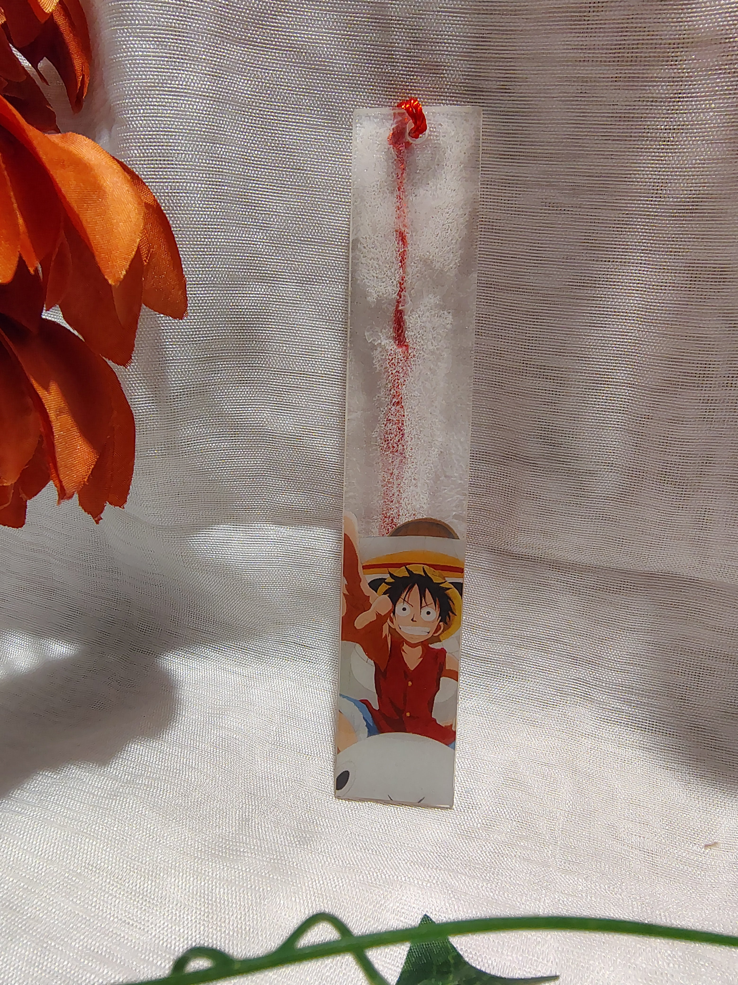 Marque-pages Manga / Anime en Résine Époxy Fait Main – Accessoire de Lecture Geek