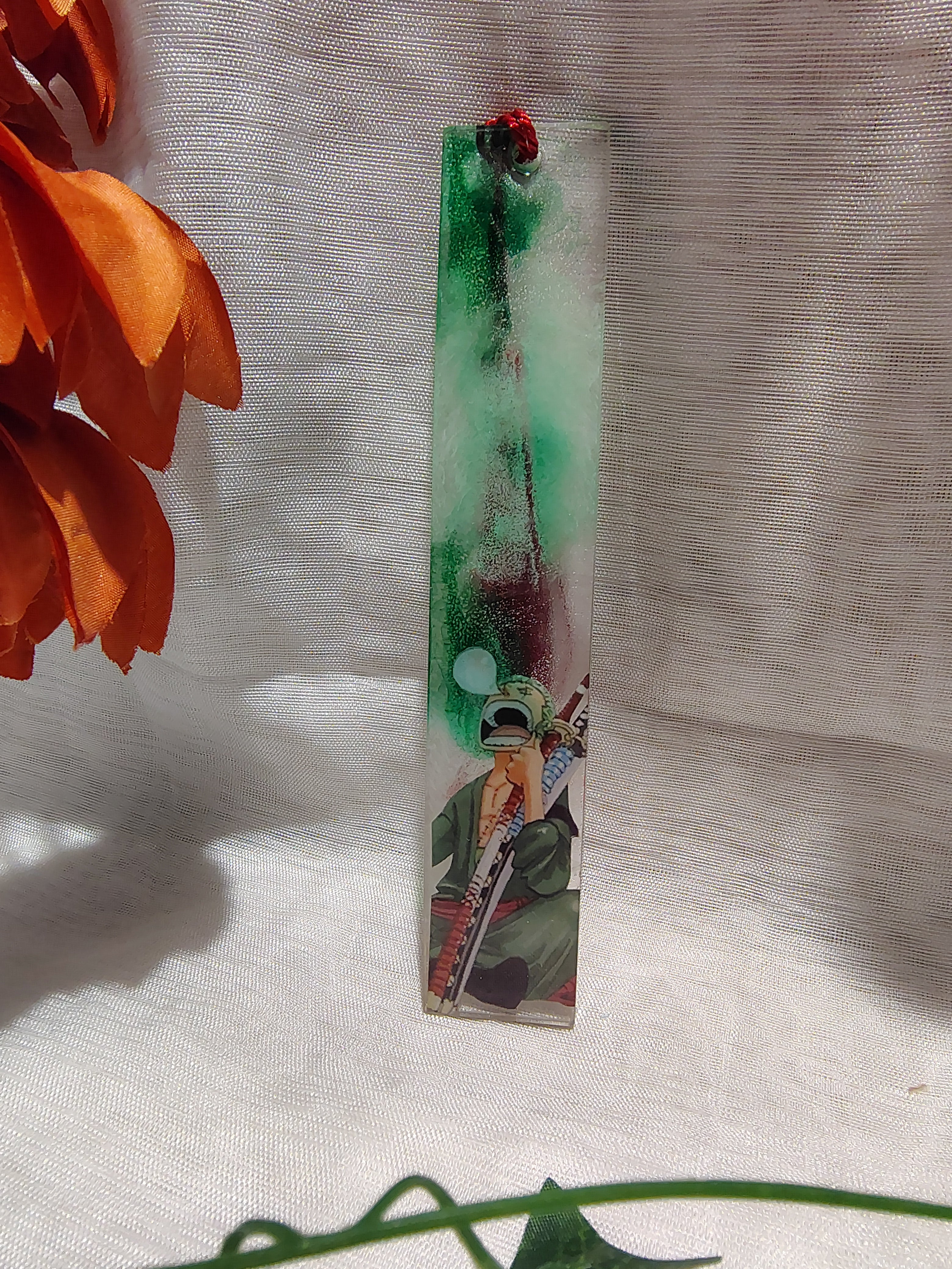 Marque-pages Manga / Anime en Résine Époxy Fait Main – Accessoire de Lecture Geek