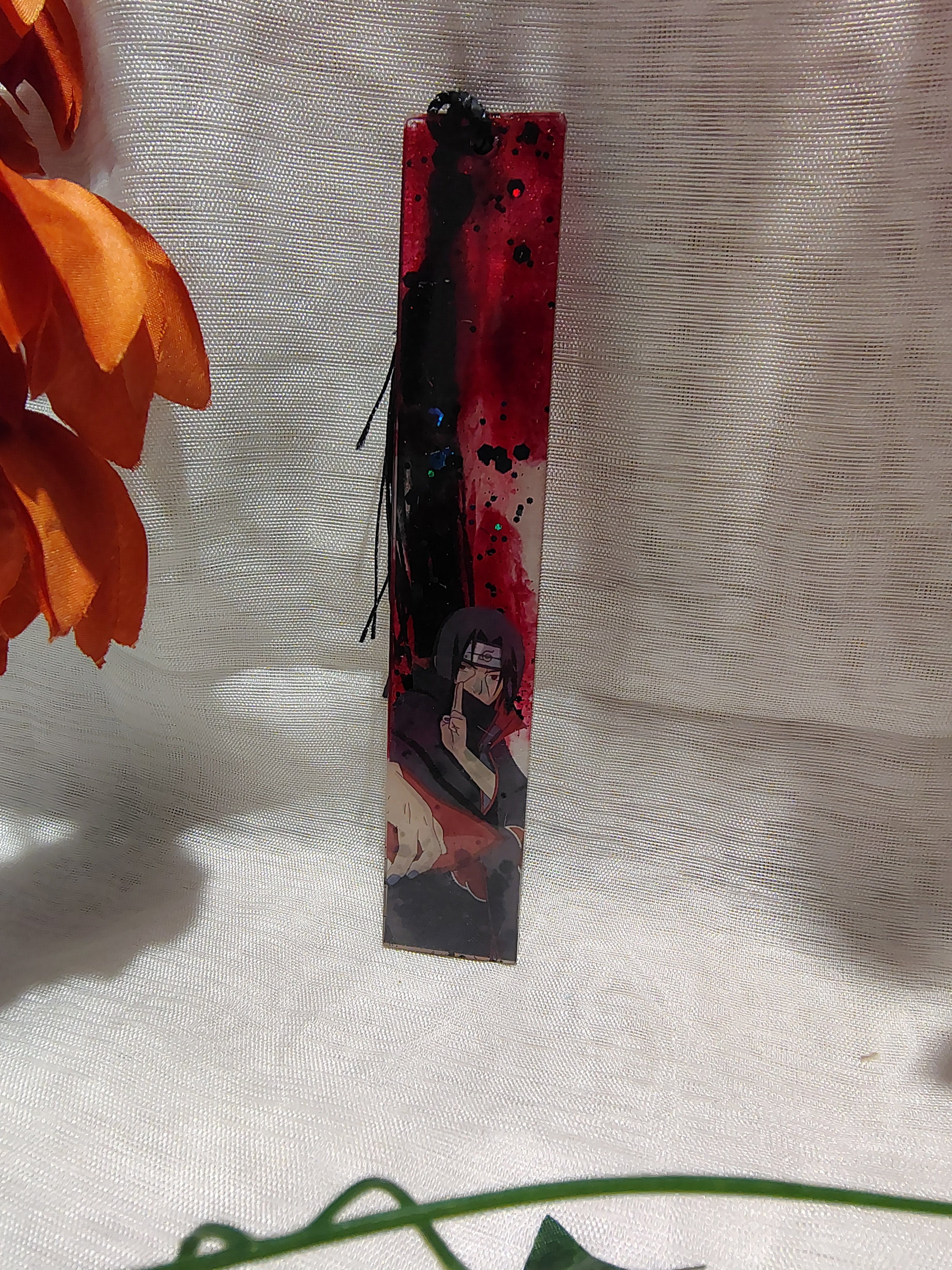 Marque-pages Manga / Anime en Résine Époxy Fait Main – Accessoire de Lecture Geek