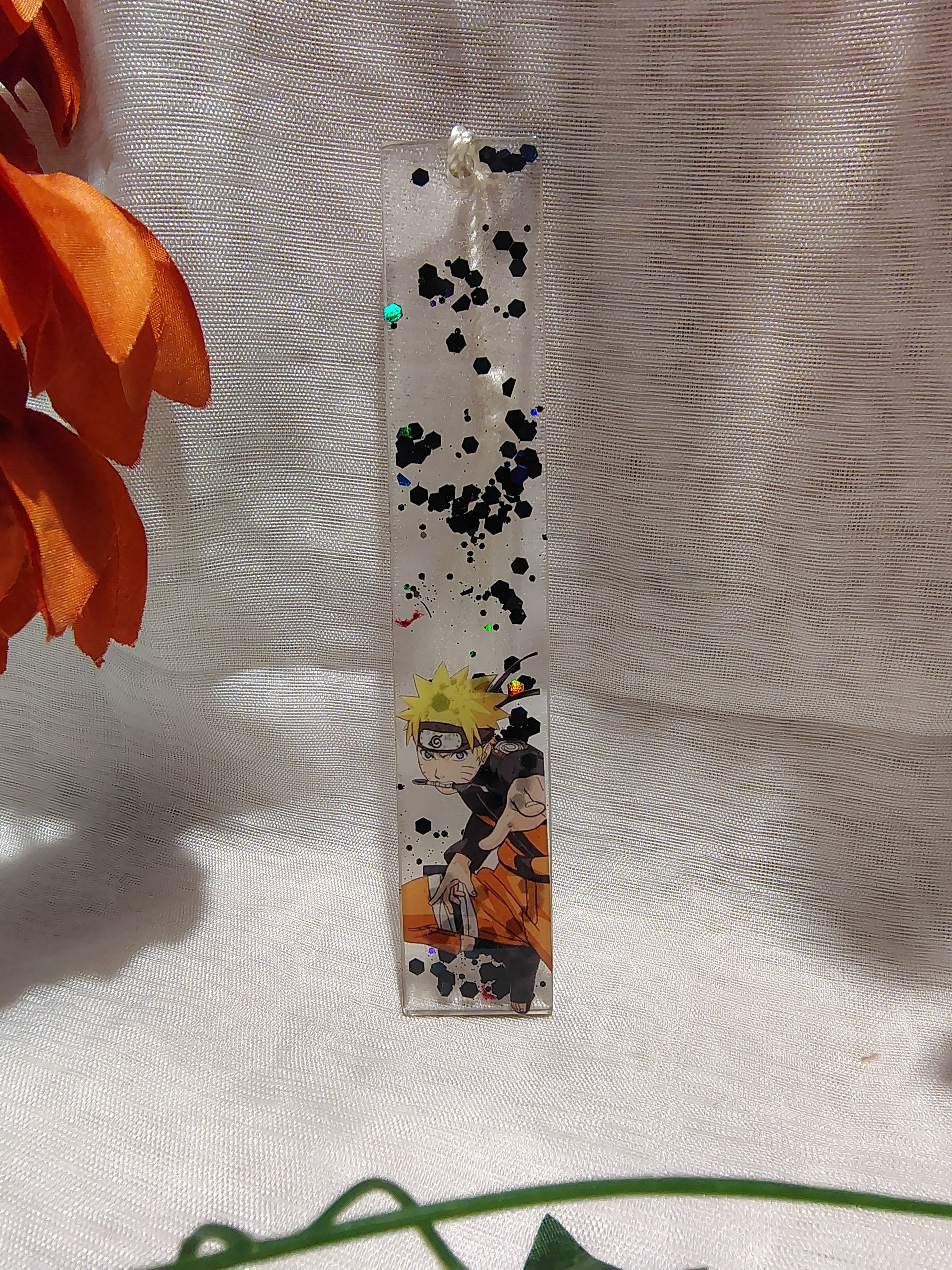 Marque-pages Manga / Anime en Résine Époxy Fait Main – Accessoire de Lecture Geek