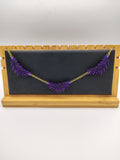 Collier Feuille en résine époxy fait main – Bijou nature artisanal