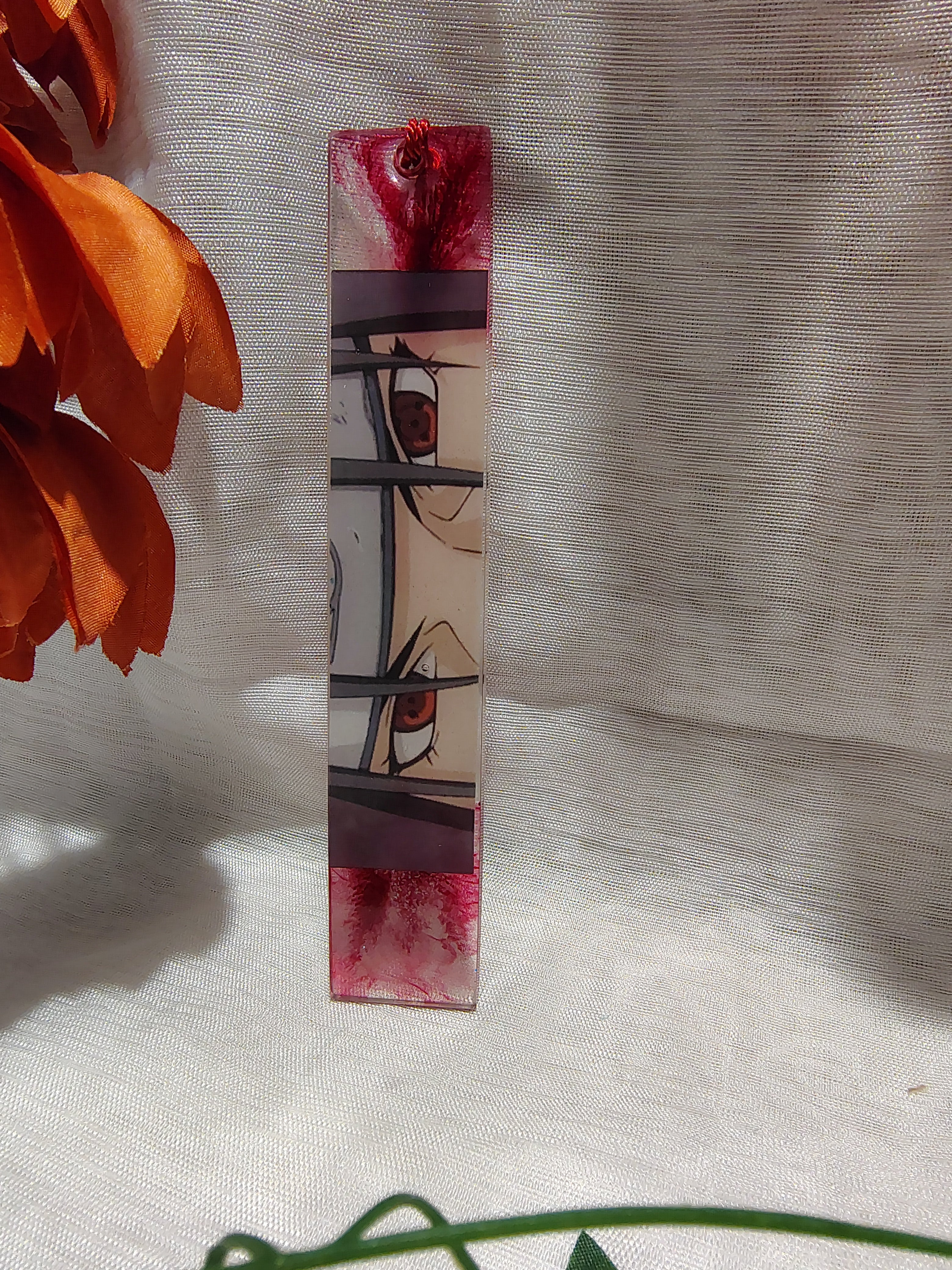 Marque-pages Manga / Anime en Résine Époxy Fait Main – Accessoire de Lecture Geek