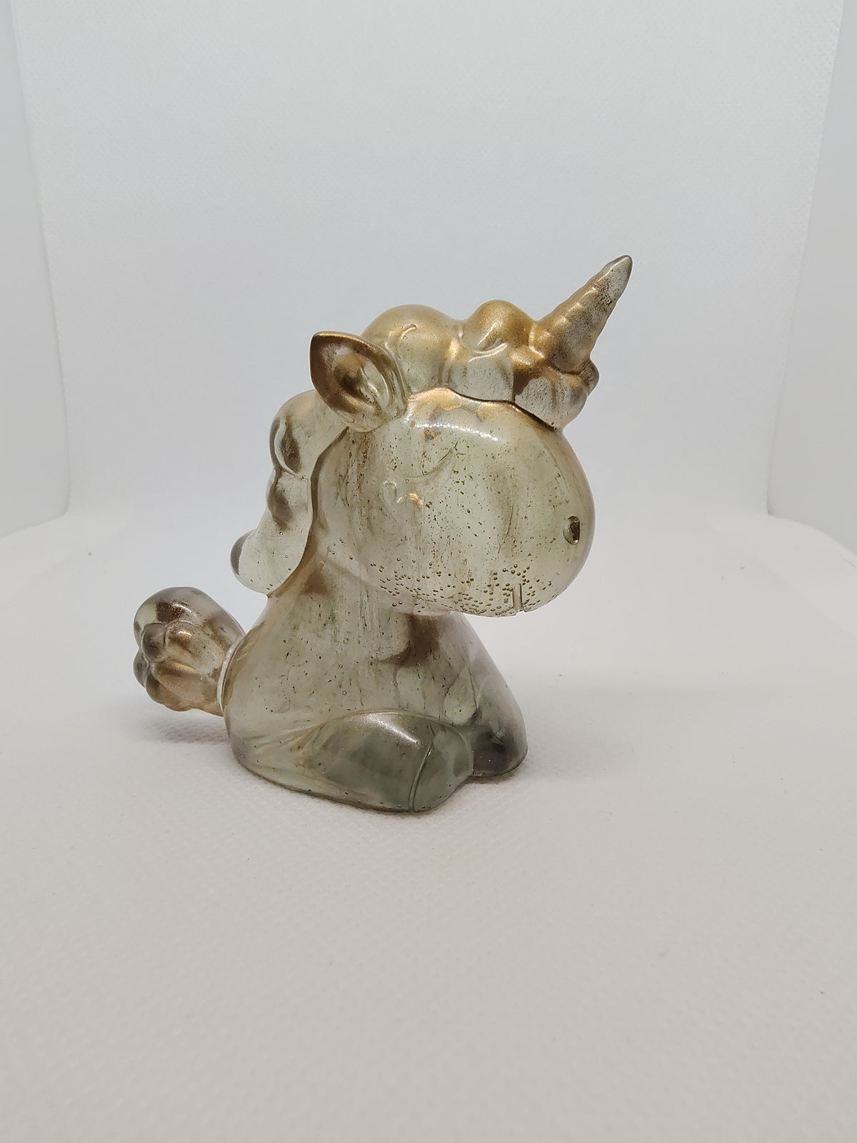 Licorne en Résine Époxy – Figurine Décorative Artisanale