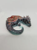 Dragon en Résine Époxy – Figurine Décorative Fantastique artisanale