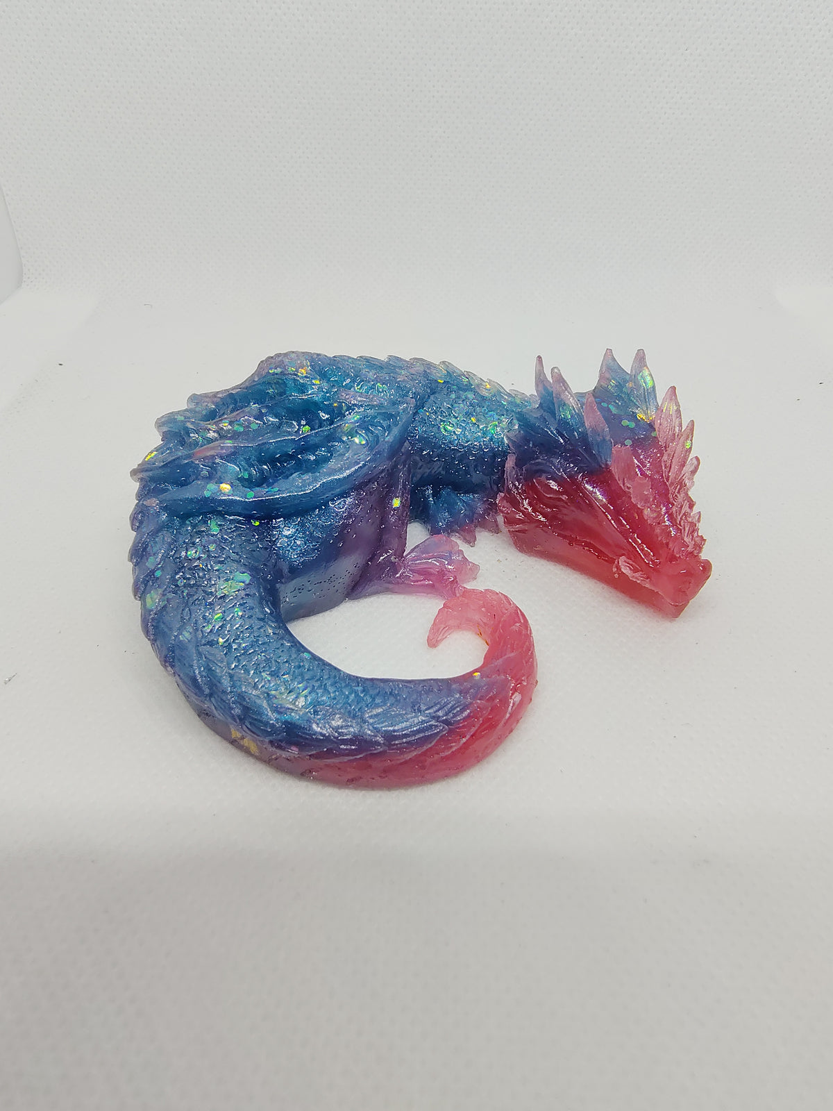 Dragon en Résine Époxy – Figurine Décorative Fantastique artisanale