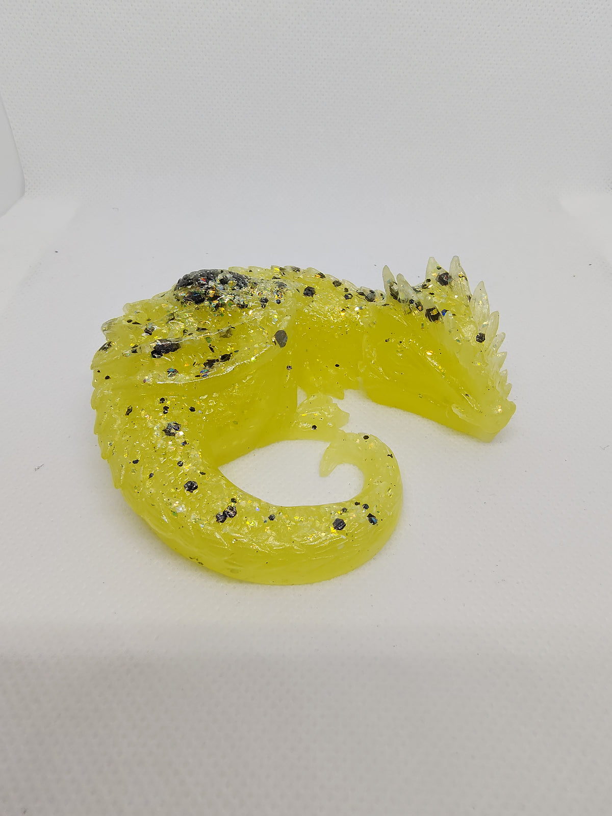Dragon en Résine Époxy – Figurine Décorative Fantastique artisanale