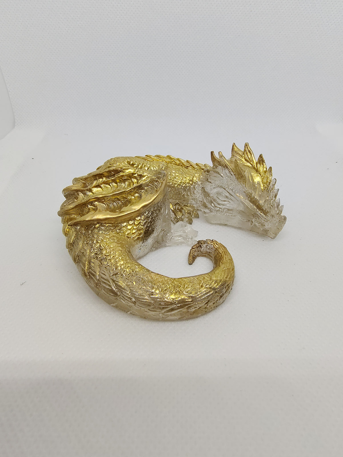 Dragon en Résine Époxy – Figurine Décorative Fantastique artisanale