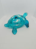 Tortue en Résine Époxy – Figurine Décorative Artisanale
