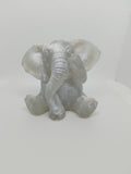 Éléphant en Résine Époxy – Figurine Décorative Artisanale