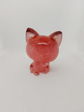 Chat en Résine Époxy – Figurine Décorative Artisanale