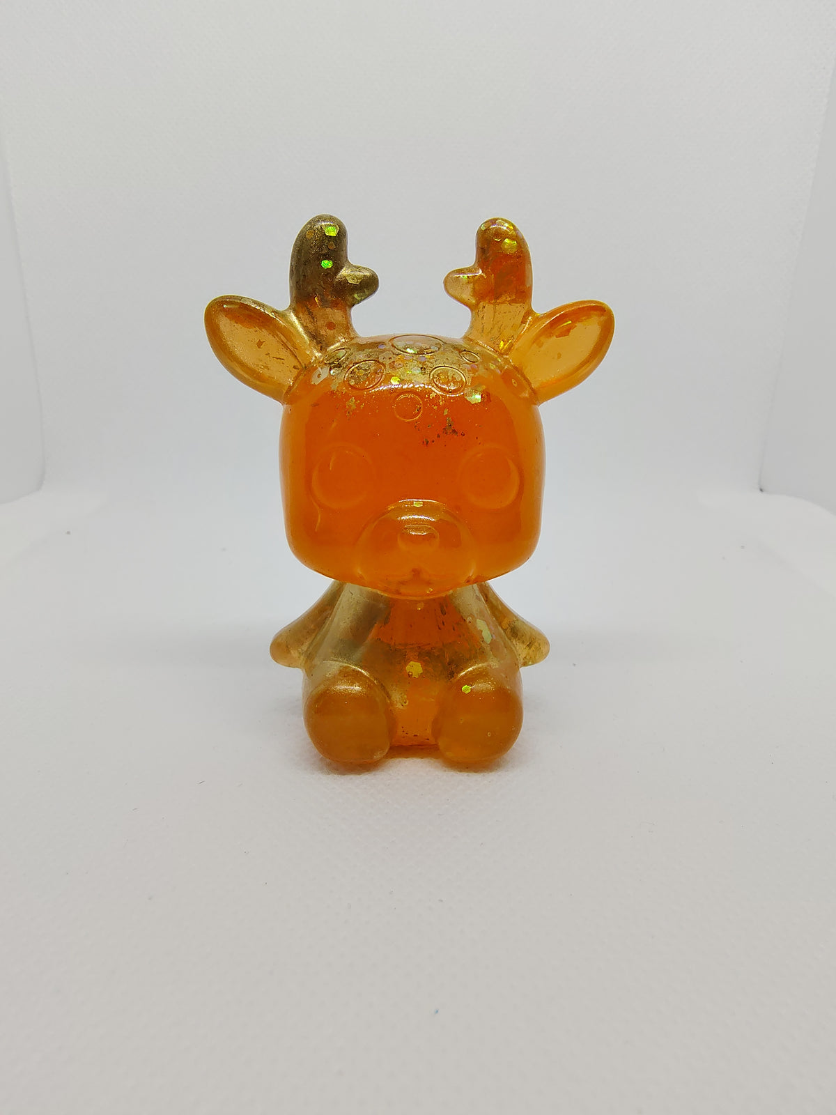 Renne en Résine Époxy – Figurine Décorative Artisanale
