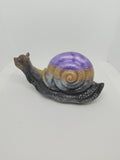 Escargot en Résine Époxy – Figurine Décorative Artisanale