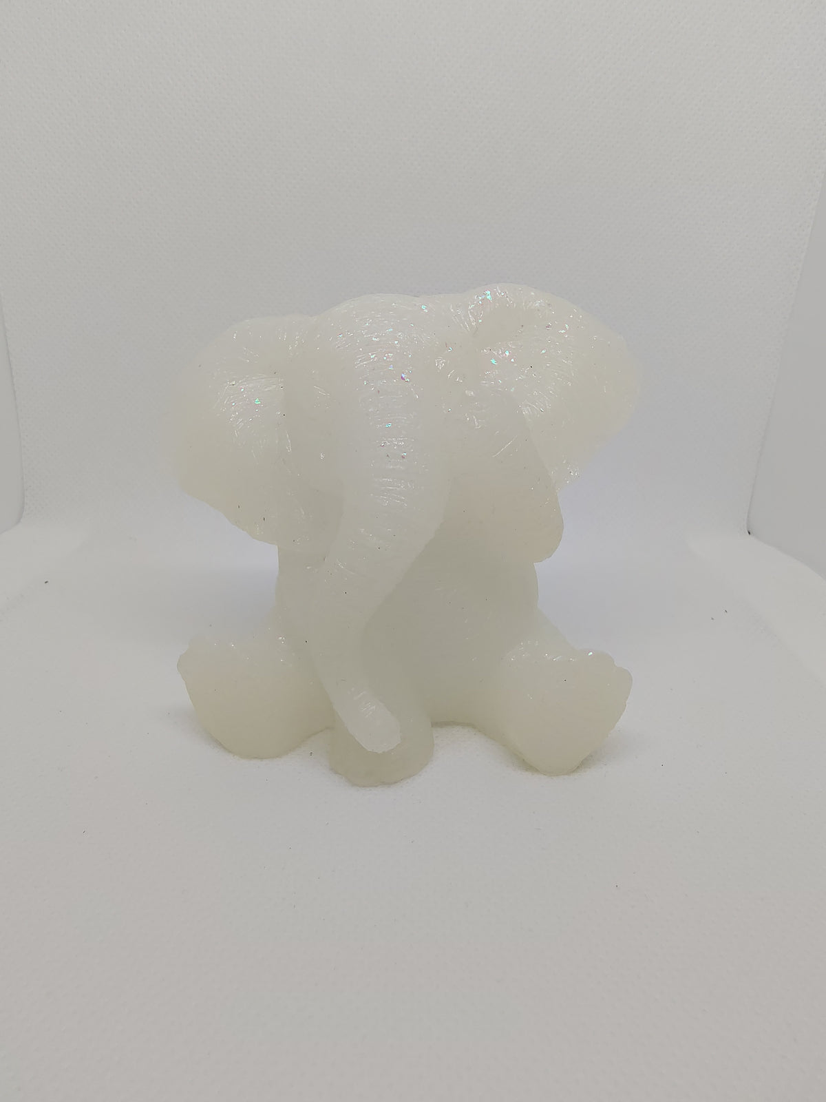 Éléphant en Résine Époxy – Figurine Décorative Artisanale