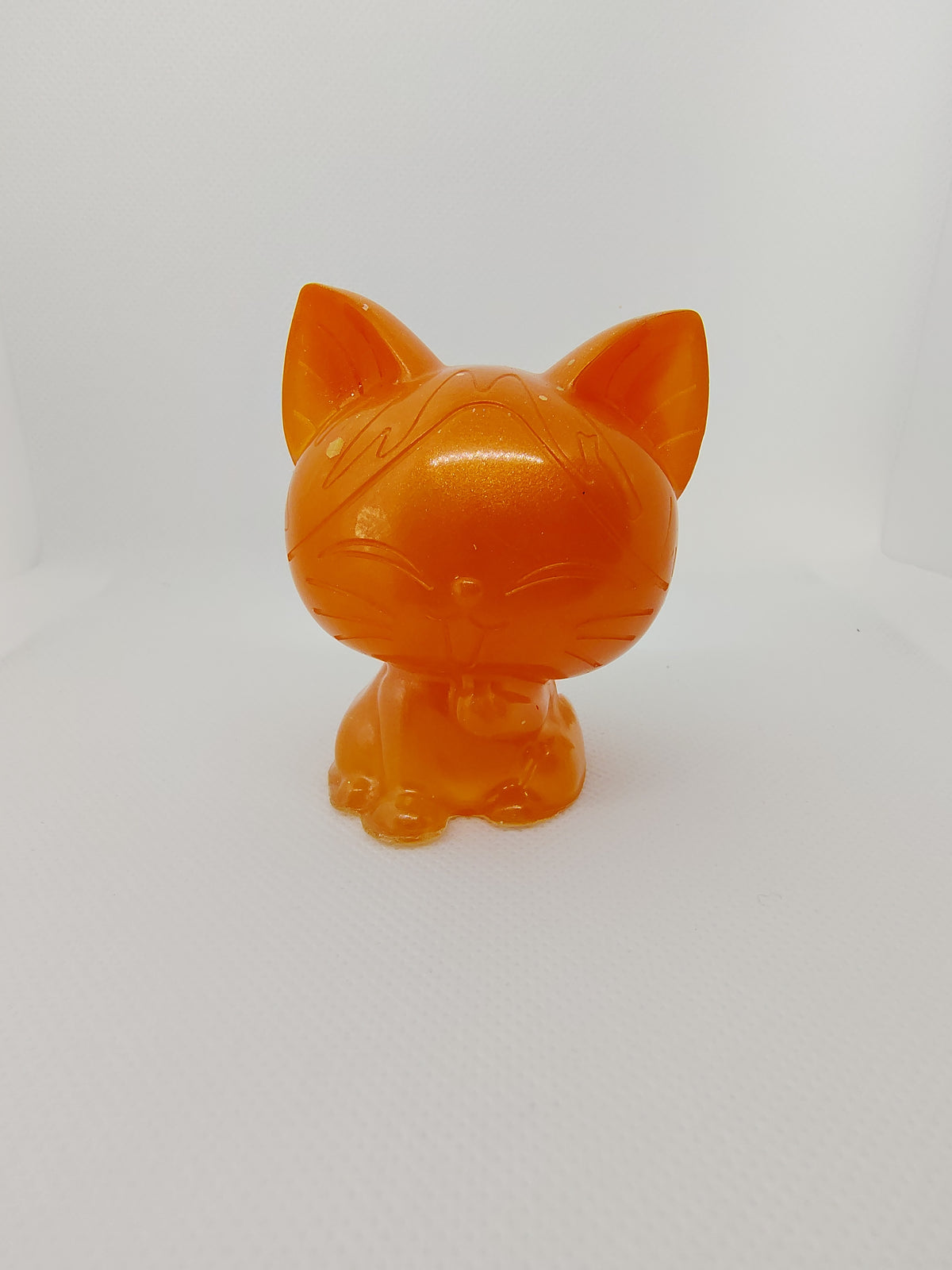 Chat en Résine Époxy – Figurine Décorative Artisanale