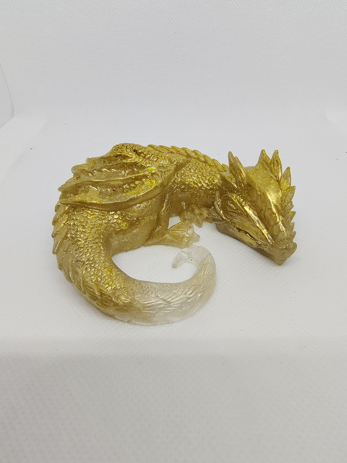 Dragon en Résine Époxy – Figurine Décorative Fantastique artisanale