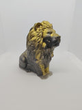 Lion en Résine Époxy – Figurine Décorative Artisanale