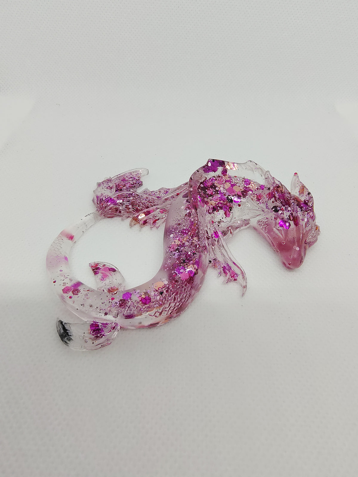 Dragon en Résine Époxy – Figurine Décorative Fantastique artisanale