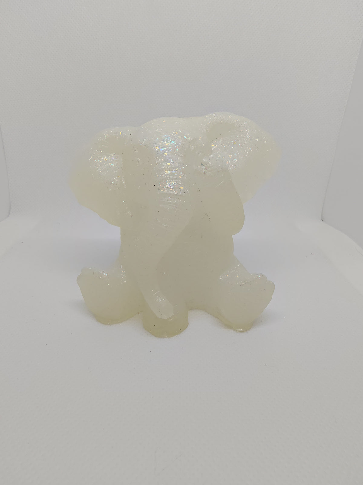 Éléphant en Résine Époxy – Figurine Décorative Artisanale
