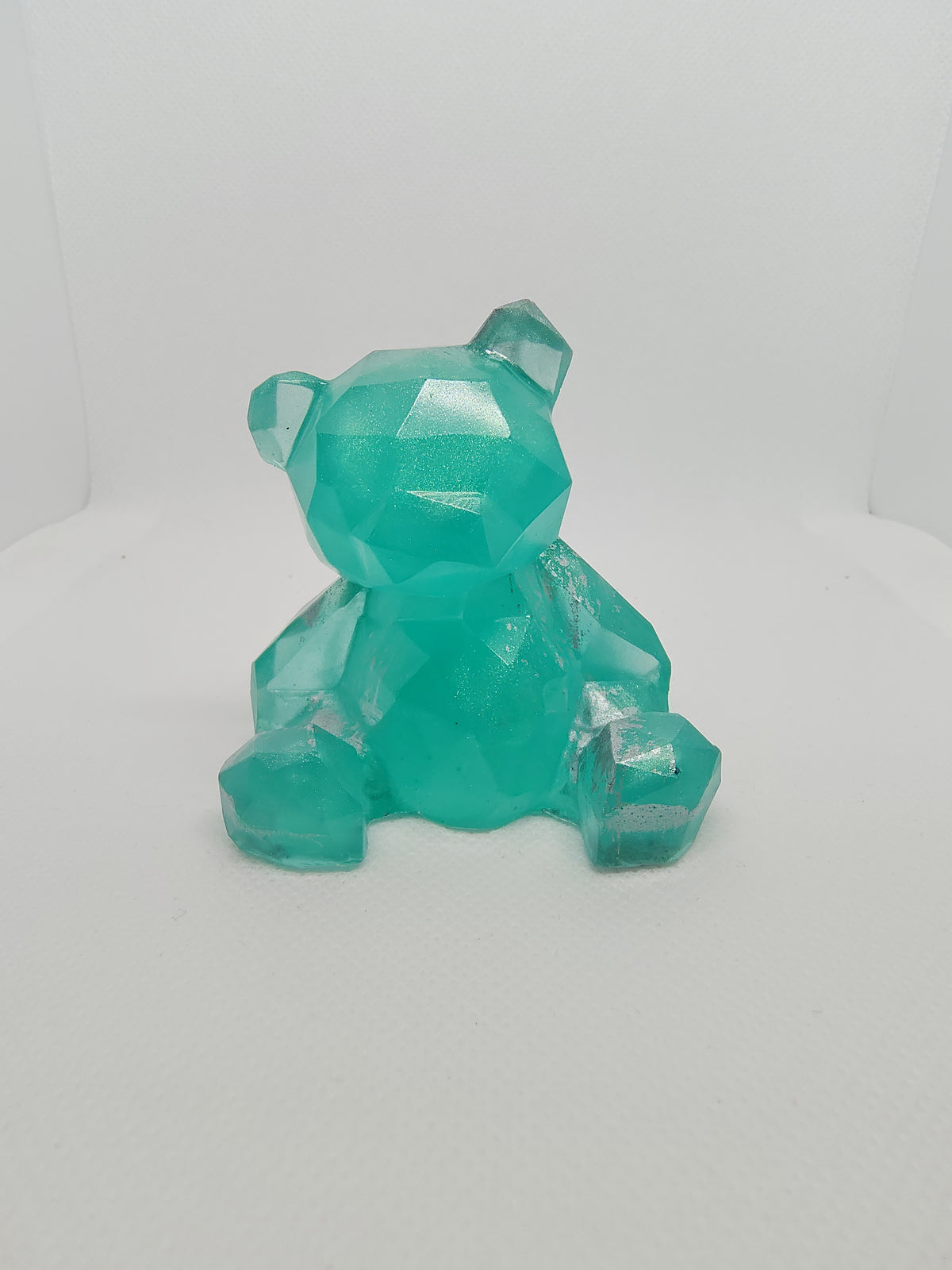 Ours en Résine Époxy – Figurine Décorative Artisanale