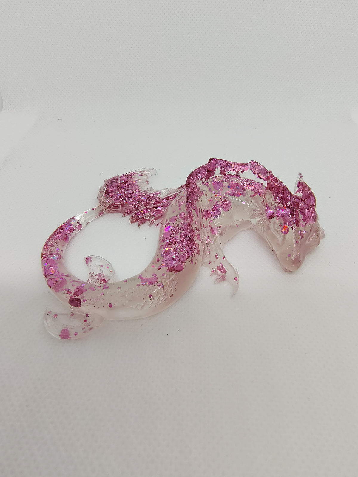 Dragon en Résine Époxy – Figurine Décorative Fantastique artisanale