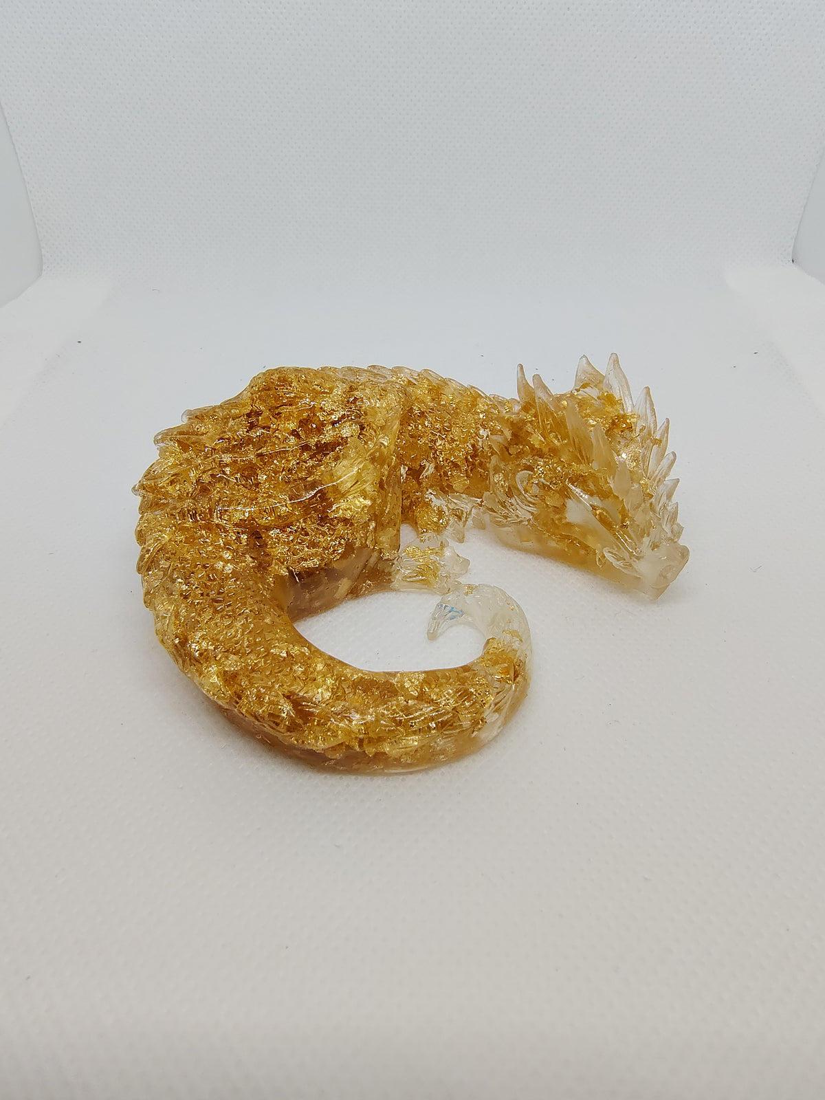 Dragon en Résine Époxy – Figurine Décorative Fantastique artisanale