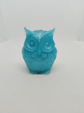 Hibou en Résine Époxy – Figurine Décorative Artisanale