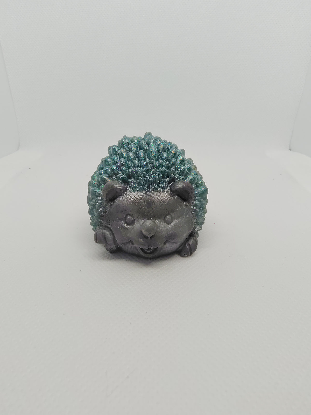 Hérisson en Résine Époxy – Figurine Décorative Artisanale