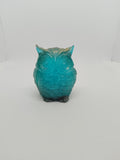 Hibou en Résine Époxy – Figurine Décorative Artisanale