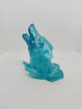 Loup en Résine Époxy – Figurine Décorative Artisanale