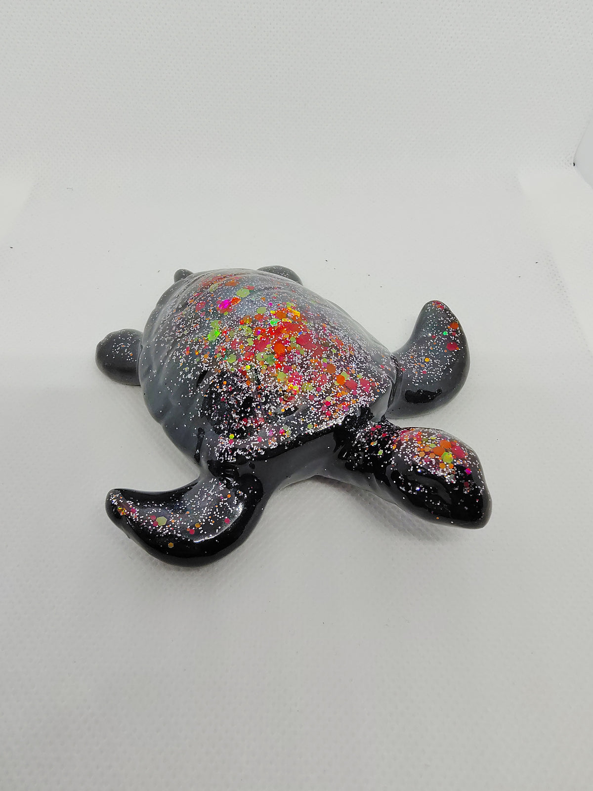 Tortue en Résine Époxy – Figurine Décorative Artisanale